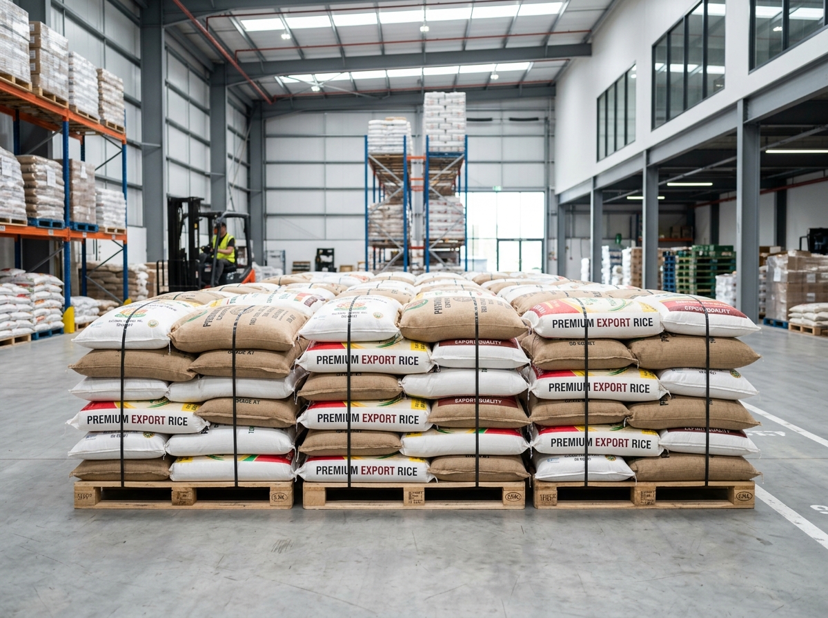 Jan K Traders Karachi Rice Warehouse